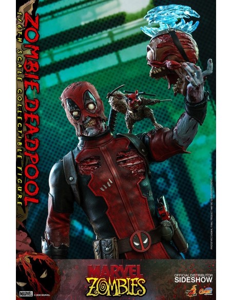 Marvel Zombie Deadpool Comic Masterpiece Action Figure 1/6 31 cm