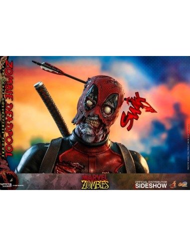 Marvel Zombie Deadpool Comic Masterpiece Action Figure 1/6 31 cm