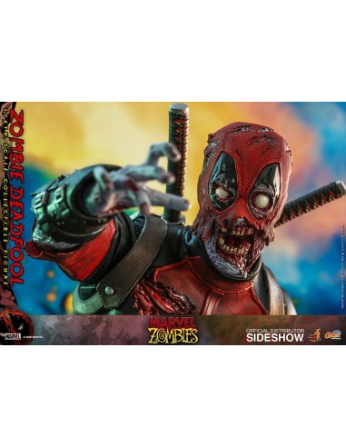 Marvel Zombie Deadpool Comic Masterpiece Action Figure 1/6 31 cm