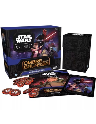 Star Wars: Unlimited Ombre Sulla Galassia Prerelease Box ITA