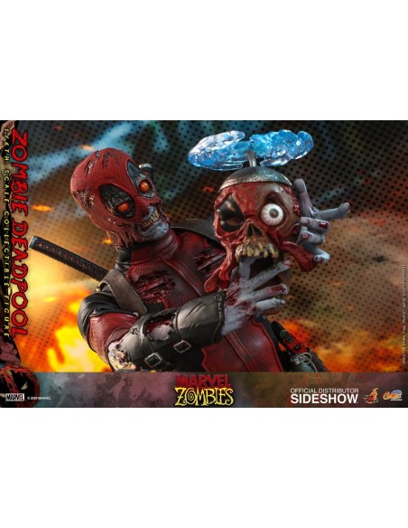 Marvel Zombie Deadpool Comic Masterpiece Action Figure 1/6 31 cm