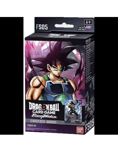 Dragon Ball Super Fusion World Starter Deck FS-05 Eng Bardock