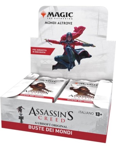 Assassin's Creed Beyond Booster Display 24 Packs ITA Magic The Gathering  Wizards of the Coast