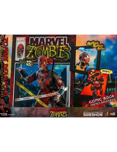 Marvel Zombie Deadpool Comic Masterpiece Action Figure 1/6 31 cm