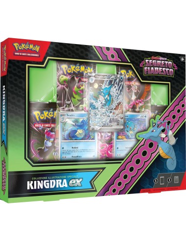 Scarlatto e Violetto Segreto Fiabesco EX Box Kingdra-EX ITA  Pokémon Company International