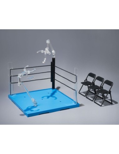 Tamashii Stage Action Figure Accessory Act Ring Corner & Folding Chair Set Neutral Ver.