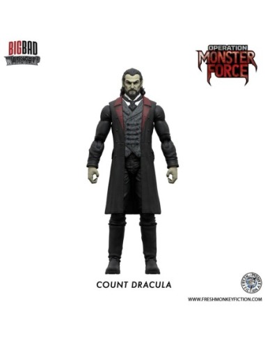 Operation: Monster Force Action Figure 1/12 Count Dracula 15 cm  BigBadWorkshop