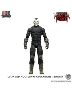 Operation: Monster Force Action Figure 1/12 Delta Red Nocturnal Operations Trooper 15 cm