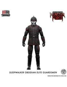 Operation: Monster Force Action Figure 1/12 Sleepwalker Obsidian Elite Guardsmen 15 cm