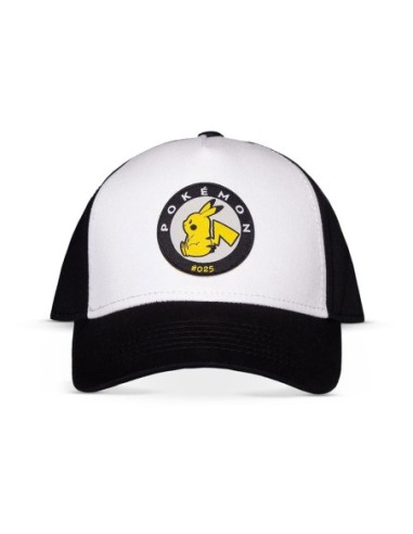 Pokémon Baseball Cap Pikachu Black & White