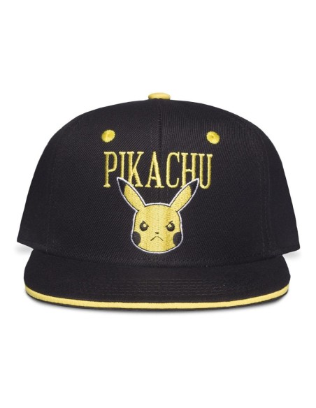 Pokémon Snapback Cap Angry Pikachu  Difuzed