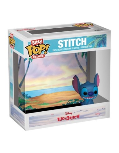 Disney Bitty POP! Deluxe Vinyl Figure Stitch(Beach) Display (12) 2,5 cm