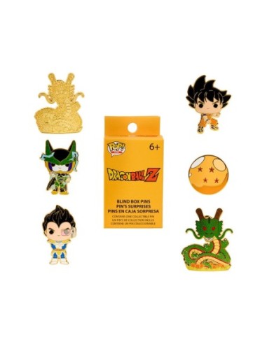 Dragon Ball Z by Loungefly Enamel Pins Blind Box Characters Display (12)  Funko