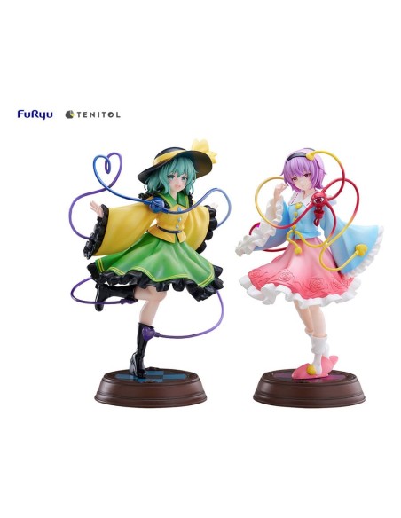 Touhou Project Tenitol PVC Statue Koishi Komeiji & Satori Komeiji 22 cm  FURYU