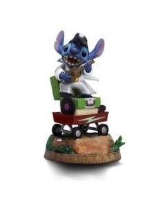 Lilo & Stitch Art Scale Statue 1/10 Stitch King of Rock 17 cm