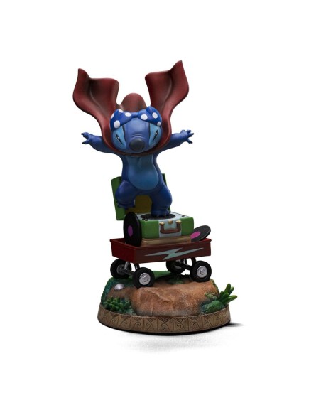 Lilo & Stitch Art Scale Statue 1/10 Stitch Laundry 19 cm