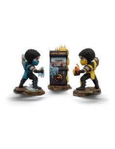 Mortal Kombat Mini Co. PVC Figures Scorpion vs. Subzero Arcade Set 15 cm  Iron Studios