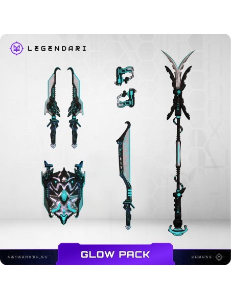 Legendari Accessory Pack Glow Weapons Pack  MetaTravelers