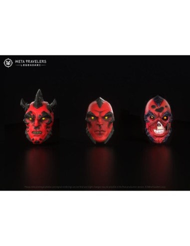 Legendari Accessory Pack Nibiru Villains Head Pack  MetaTravelers