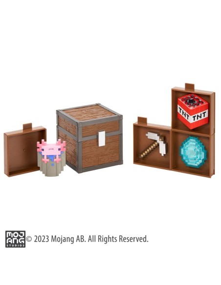 Minecraft Loot Chest Caves 10 cm  Noble Collection