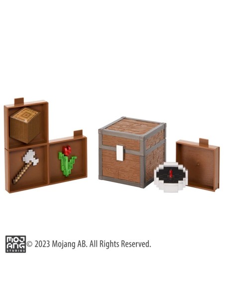 Minecraft Loot Chest Forest 10 cm  Noble Collection