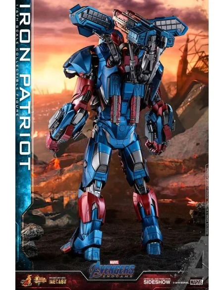 Avengers Endgame Iron Patriot Diecast 1/6 32 cm - 7 - 