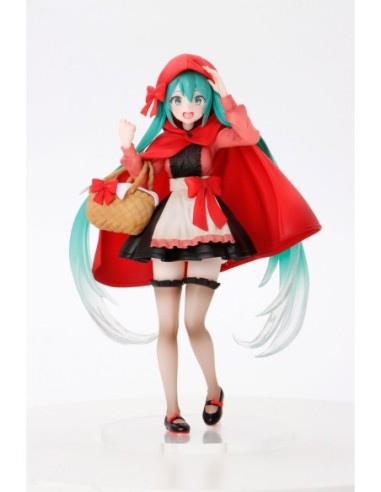 Hatsune Miku Wonderland PVC Statue Little Red Riding Hood 18 cm