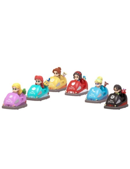 Disney Princess Zoom Hero Pullback Vehicles with Figures Assortment (12)  YuMe Toys