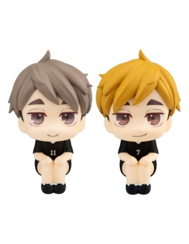 Haikyu!! Look Up PVC Statues Atsumu Miya & Osamu Miya Uniform Ver. 11 cm (with gift)