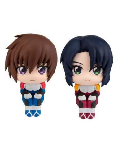 Mobile Suit Gundam Seed Freedom Look Up PVC Statues Kira Yamato & Athrun Zala 11 cm (with gift)  Megahouse