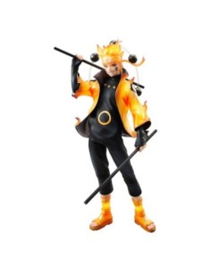 Naruto Shippuden G.E.M. Series PVC Statue Naruto Uzumaki Six Paths Sage Mode 15th Anniversary Ver. 22 cm  Megahouse