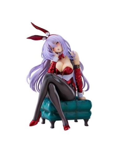 Shy Girls in Love PVC Statue 1/7 U149 Amagasa Tsuduri Bunny Style 18 cm  Plum