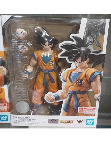 Son Goku Super Hero  14 Cm Dragon Ball Super Sh Figuarts  Bandai Tamashii Nations