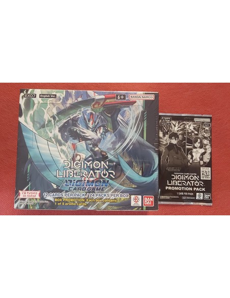 Box Digimon Card Game EX07 Digimon Liberator  BANDAI CARD GAME