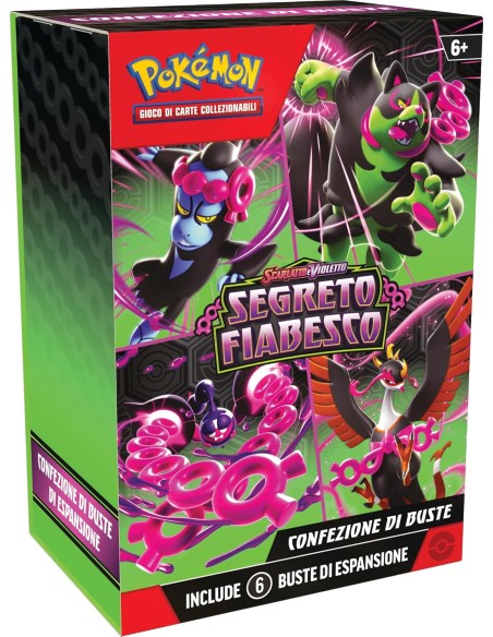 Pokemon Segreto Fiabesco Box 6 Buste