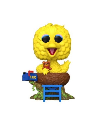 Sesame Street POP! Deluxe Vinyl Figure Big Bird in Nest 17 cm