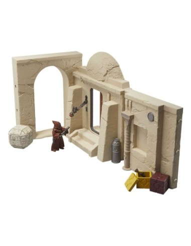 Star Wars Episode IV Vintage Collection Playset Streets of Mos Eisley with Jawa Action Figure