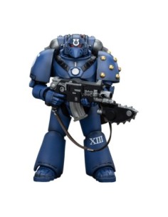 Warhammer  Horus Heresy AF 1/18 Ultramarines MK VI Tactical Squad Legionary with Bolter& Chainblade 20 cm