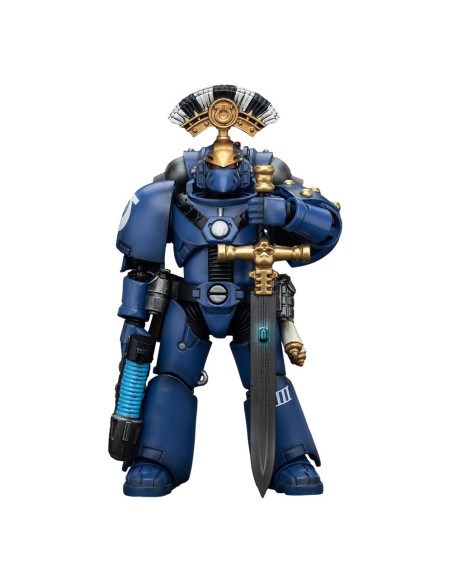 Warhammer  Horus Heresy AF 1/18 Ultramarines MK VI Tactical Squad Sergeant with Plasma Pistol and Power Sword 20 cm  Joy Toy (CN)