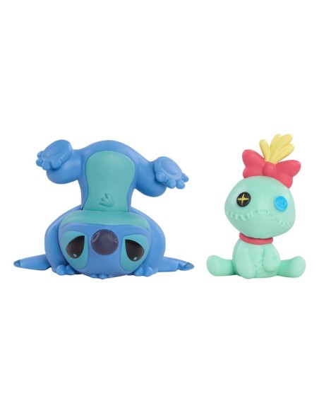 Lilo & Stitch Mini Figure 2-Pack Scrump & Upside Down Stitch 7 cm