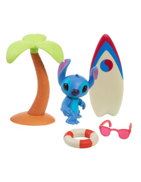 Lilo & Stitch Mini Figure Playset Hang Ten Stitch 7 cm