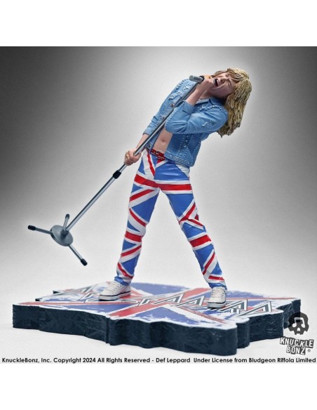 Def Leppard Rock Iconz Statue Joe Elliott 24 cm  Knucklebonz