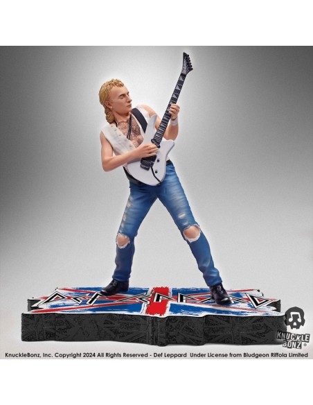 Def Leppard Rock Iconz Statue Phil Collen 24 cm