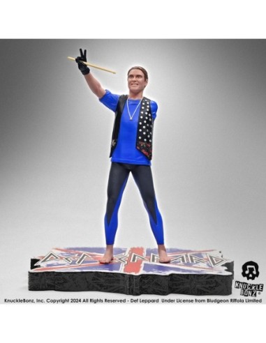 Def Leppard Rock Iconz Statue Rick Allen 24 cm