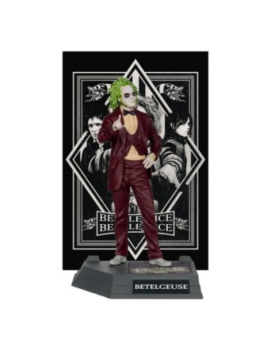 Beetlejuice Beetlejuice Movie Maniacs PVC Statue Beetlejuice 17 cm