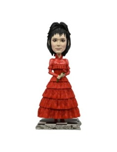 Beetlejuice Beetlejuice Head Knocker Bobble-Head Lydia Wedding 20 cm