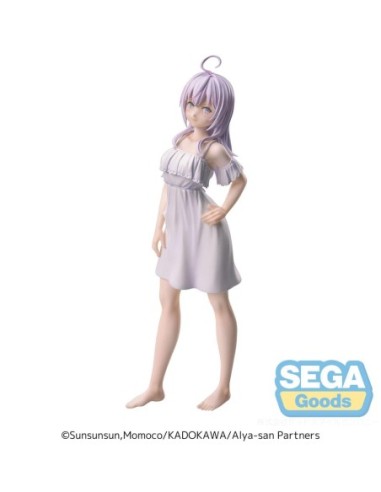 Alya Sometimes Hides Her Feelings in Russian Luminasta PVC Statue Alya Dress 19 cm  SEGA