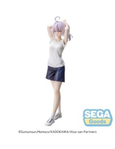 Alya Sometimes Hides Her Feelings in Russian Luminasta PVC Statue Alya Gym Clothes 19 cm  SEGA