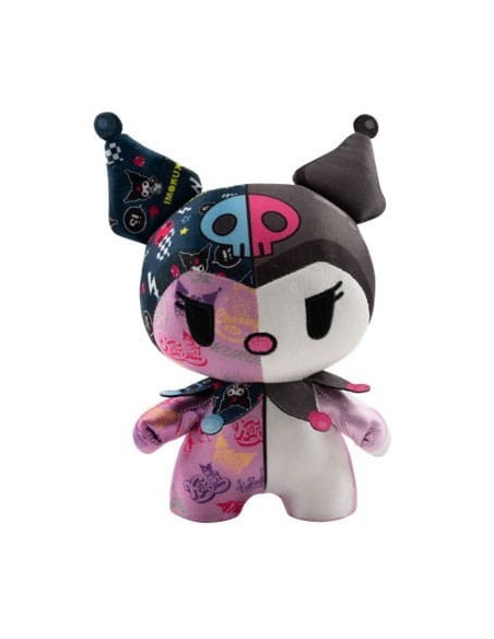 Sanrio DZNR Plush Figure Kuromi Graffiti Edition 18 cm