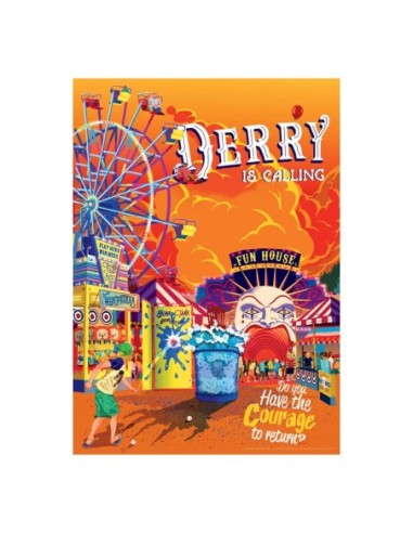 It Art Print Derry Limited Edition 42 x 30 cm  Fanattik